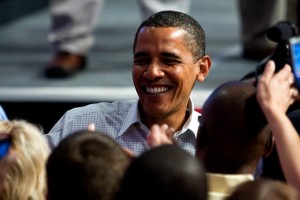 SLIDESHOW: An estimated 17,000 people were inside the Target Center to cheer on Obama but there was plenty of opposition outside the arena Sept. 12. (Josh Kleven/TommieMedia)