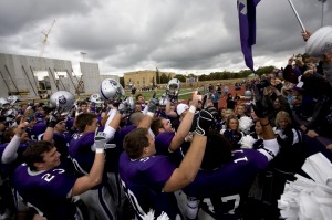 091003_FootballVSGustavus_JDK008 <p>The Tommies will be looking to get their first home win of the season. (Josh Kleven/TommieMedia)</p>