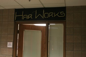 <p>The new Anderson Student Center hair salon, replacing Hairworks, the former barbershop in Murray-Herrick Campus Center, was set to have its grand opening on Jan. 17 but has been postponed because of a state-licensing requirement. (Baihly Warfield/TommieMedia)</p>