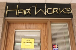 111102_hairworks Hairworks, located in Murray-Herrick Campus Center, permanently closed Wednesday Oct. 28 after failing to agree to pay for manicure and pedicure equipment in the new Anderson Student Center salon. (Cynthia Johnson/TommieMedia)