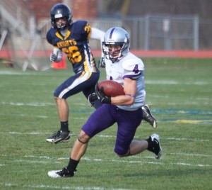 Senior wide receiver Fritz Waldvogel has broken many records this season but is not one to bask in personal glory. (Rita Kovtun/TommieMedia)