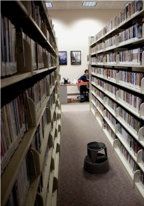 <p>IRT receives hundreds of copyright complaints each year, and students may receive a cease and desist order telling them to stop illegal downloads. Students can rent videos for free from the library media room. (Josie Oliver/TommieMedia)</p>