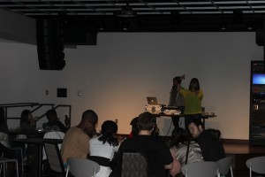 The Student Diversity and Inclusion Services Fun Night featured hip-hop spoken word artist, Desdamona, Friday, Feb. 3.