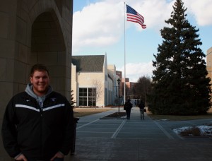 <p>Matthew Sullivan is the recipient of the 2012 Tommie Award. (Josie Oliver/TommieMedia)</p>