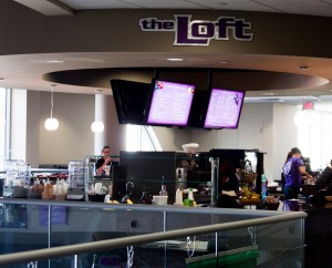 <p>The Loft is located on the third floor of the Anderson Student Center.  Gayle Lamb, manager of cash operations for Dining Services, said she thinks the addition will help get students to buy. (Kayla Bengtson/TommieMedia).</p> 