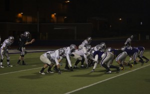 <p>Quarterback Matt O'Connell and the young first-team Tommie offense prepare for St. Norbert against the scout team Tuesday. O'Connell is 9-0 as a starter. (Ross Schreck/TommieMedia)</p> 