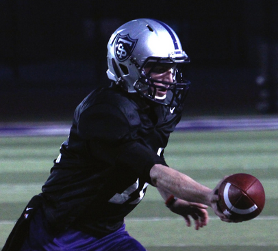 121121_fball_preview_full <p>Quarterback Matt O'Connell practices a hand off Tuesday night. O'Connell went 15-25 for 197 yards and two touchdowns in last week's win over St. Norbert. (Ross Schreck/TommieMedia)</p>