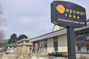121126_YOGA <p>The Highland Park CorePower Yoga studio is located on Cleveland Avenue. St. Thomas students take advantage of the "Work for Trade" program. (Stephanie Dodd/TommieMedia)</p>