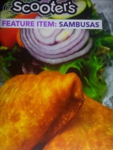 Two of Omer's sambusa varieties are now available at Scooter's. (Theresa Bourke/TommieMedia)