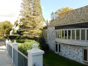 The Daniel C. Gainey Conference Center sits on a 180-acre property in Owatonna, Minn. After operating at a loss for 10 years, the St. Thomas Board of Trustees voted on Thursday to sell the conference center. (Caroline Rode/TommieMedia) 