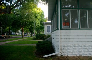 A house stands for rent near Selby Avenue after too many run-ins with law enforcement forced eviction. As neighborhood liaison, Amy Gage will work with police and landlords to stop events like these from occurring. (Luke Moe/TommieMedia)