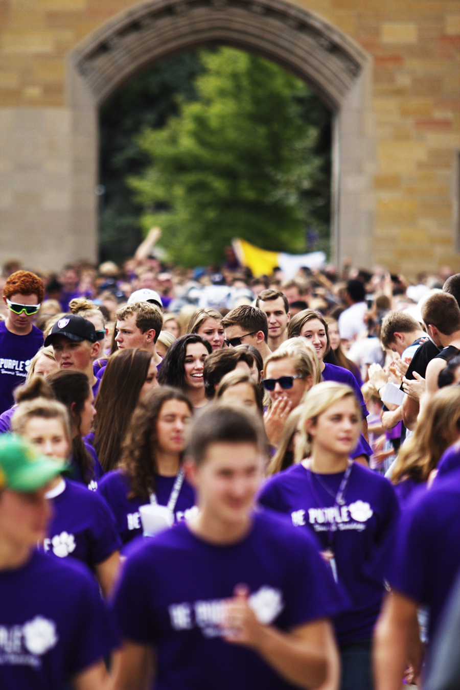 Crowded Sidewalks