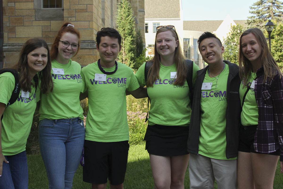 Welcome Day Leaders