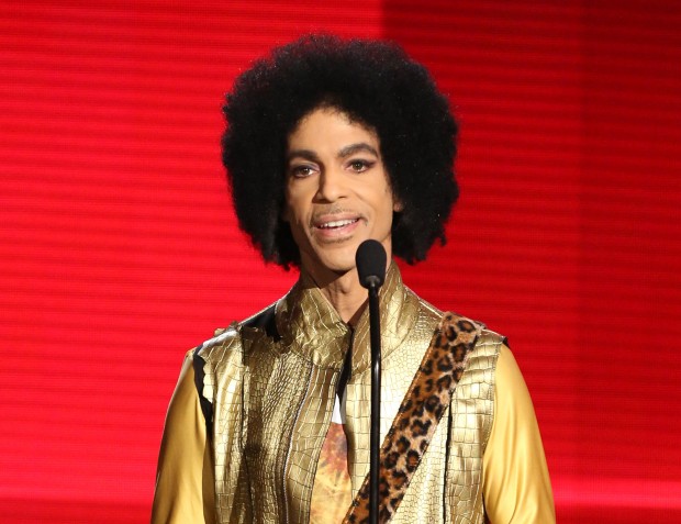 Music superstar Prince was found dead on April 21 in his Chanhassen compound.  He's featured here presenting in the 2015 American Music Awards in Los Angeles. (Photo by Matt Sayles/Invision/AP, File)