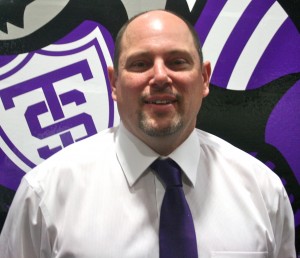 Forest Lake High School head coach Brian Raabe. (Theresa Malloy/TommieMedia)