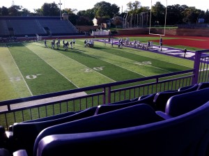 Students will not be able to use the new "veranda seats" during any football games this season. (Zach Pagano/TommieMedia)