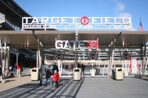 IMG_4672 Target Field will host its first regular season game Monday when the Minnesota Twins face the Boston Red Sox. (Meg Tvrdik/TommieMedia)
