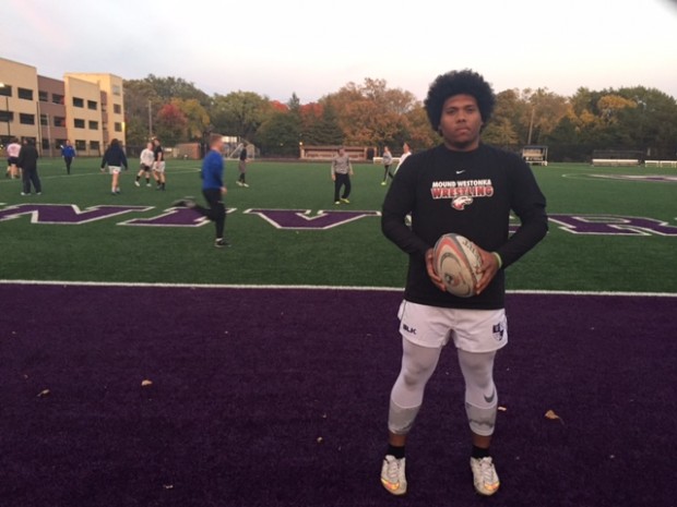 Kyle Johnson had the opportunity to play rugby for Yale University. He now plays on the club team at St. Thomas where he sees a better fit education for himself. (Kassie Vivant/TommieMedia) 