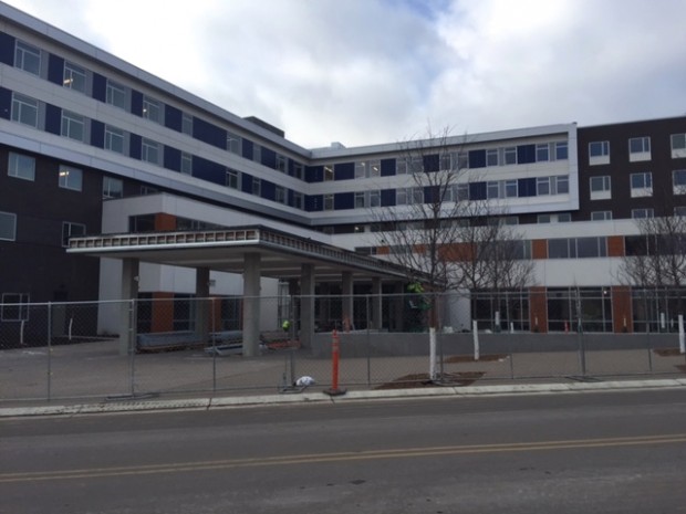 The Dorothy Day Center was originally built to be just a drop-in center, and it became overcrowded. The Dorothy Day Place will be two buildings and will push to help transition those staying there into permanent housing. (Kassie Vivant/TommieMedia) 