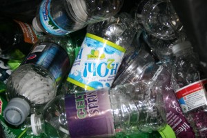 On St. Thomas’ St. Paul campus, about 40 to 50 percent of recyclables end up in the trash. (Theresa Malloy/TommieMedia)