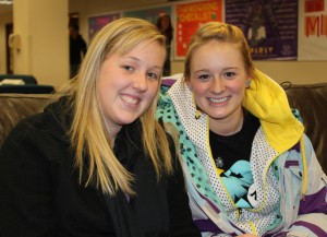 Rachel Hartman & Lexi Marthaler <p>Rachel Hartman and Lexi Marthaler (Maggie Clemensen/TommieMedia)</p>