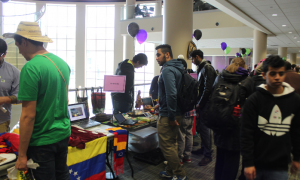 Students gathered in the Anderson Student center Nov. 14 for the International Fair. The university plans to start a search for a full-time diversity officer in the next year. (Grace Pastoor/TommieMedia) 