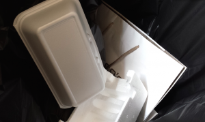 Polystyrene, better known as Styrofoam, is notoriously difficult to recycle and commonly ends up in the trash. A new ban proposed by a Minneapolis city council member would put an end to this problem. (Jamie Bernard/TommieMedia).