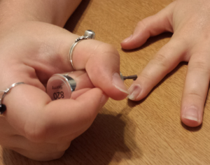 Thanks to four North Carolina State University students, a coat of nail polish may one day be able to detect date rape. Once produced, Undercover Colors could be a line of polish as commonplace as any other brand. (Jamie Bernard/TommieMedia)