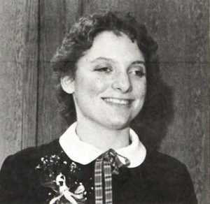 Rachel Wobschall was the first female Tommy Award winner, and now works at St. Thomas as the executive director of alumni and constituent relations.  (The Aquin/1981)  