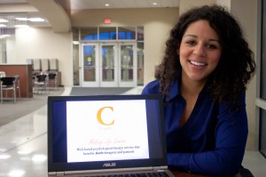 <p>Senior Solome Tibebu is the founder of Cognific, a service-based software that will enhance the psychotherapist-patient experience. (Rita Kovtun/TommieMedia) </p>