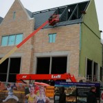 Once completed, the Anderson Athletic Center will be easier on the eyes that the O'Shaughnessy Educational Center. (Zack Thielke/TommieMedia)