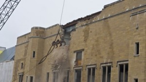 <p>PHOTO SLIDESHOW: Check out how the demolition of O'Shaughnessy Hall has progressed throughout Thursday morning. (John Kruger/TommieMedia)</p>