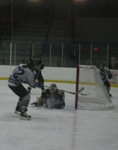 fallen The women's hockey team will be shooting to score come playoff time with the best record in the MIAC (Meg Tvrdik/TommieMedia)
