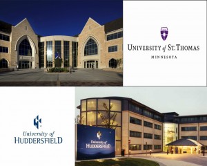 St. Thomas will begin an international partnership with England’s University of Huddersfield. The schools will likely collaborate on projects, grants or research.