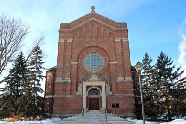 The St. Thomas community has the opportunity to walk the Stations of the Cross in the Chapel of St. Thomas Aquinas. Campus Ministry hopes the event will provide an opportunity for reflection. (Marissa Groechel/TommieMedia)