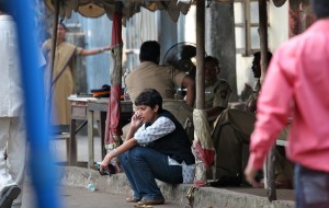 <p>Misra outside a courtroom where the trial of 1993 serial bomb blasts in Mumbai was held. Since there were 123 accused and it would require tremendous security to transport them to the court for a hearing, the courtroom itself was shifted inside the jail." (Photo courtesy: Anshika Misra)</p>